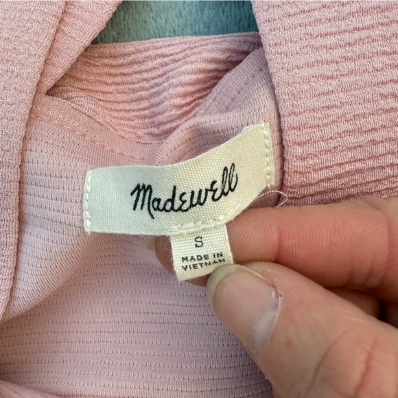 Madewell texture and thread tiered tank top - Picture 5 of 7